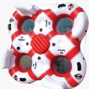 Solstice Red and White Quad Inflatable Toy